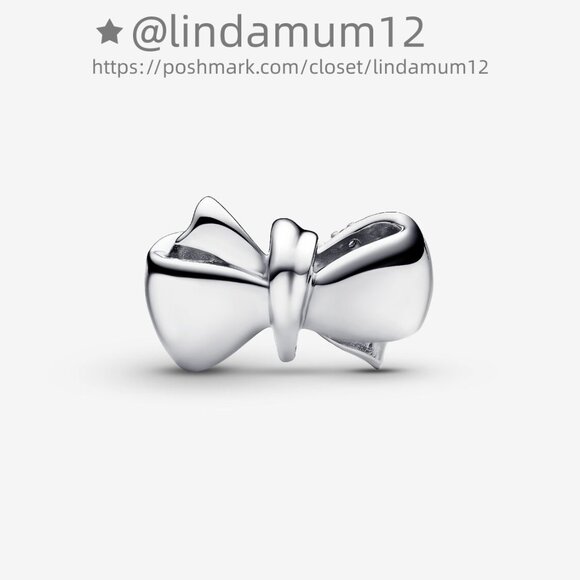 Pandora Sparkling Bow Charm - Picture 2 of 4